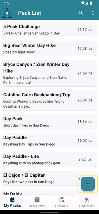 Create Pack
